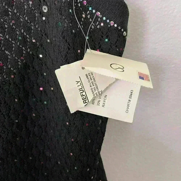 St. John Vintage Evening by Marie Gray Sparkle Evening Knit Tank 12 - Picture 5 of 11